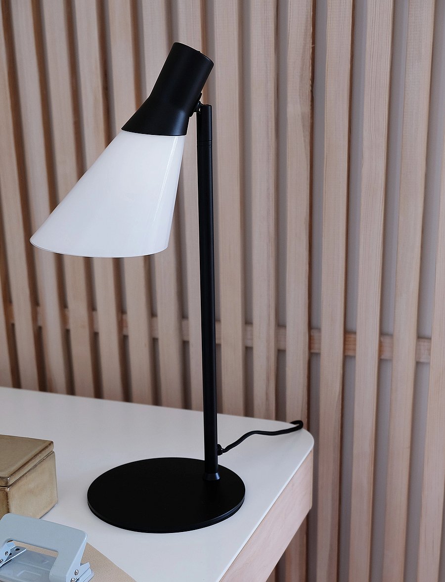 Dyberg Larsen - Gents Tablelamp - schreibtisch- & tischlampen - white - 3