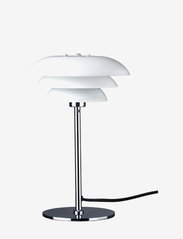 DL20 Opal/Chrome Table Lamp - OPAL/ CHROME