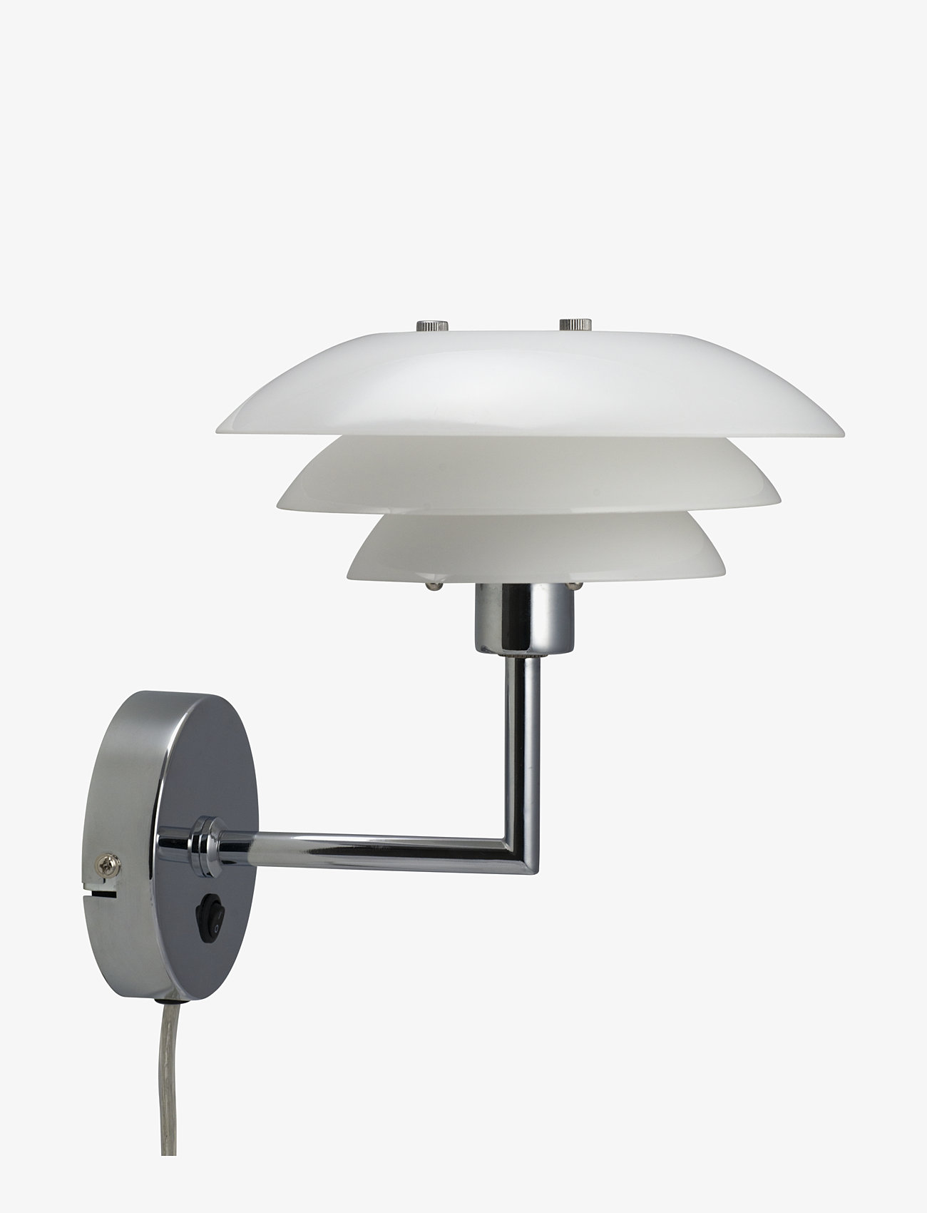 DYBERG LARSEN Dl20 Opal Væglampe Silber - Ø 20 CM - Unisex