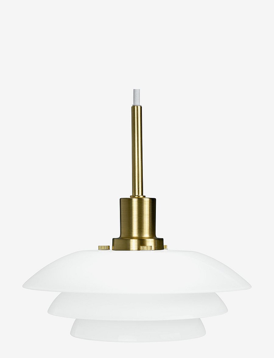 Dyberg Larsen - Opal Pendel - rippvalgustid - white - 0
