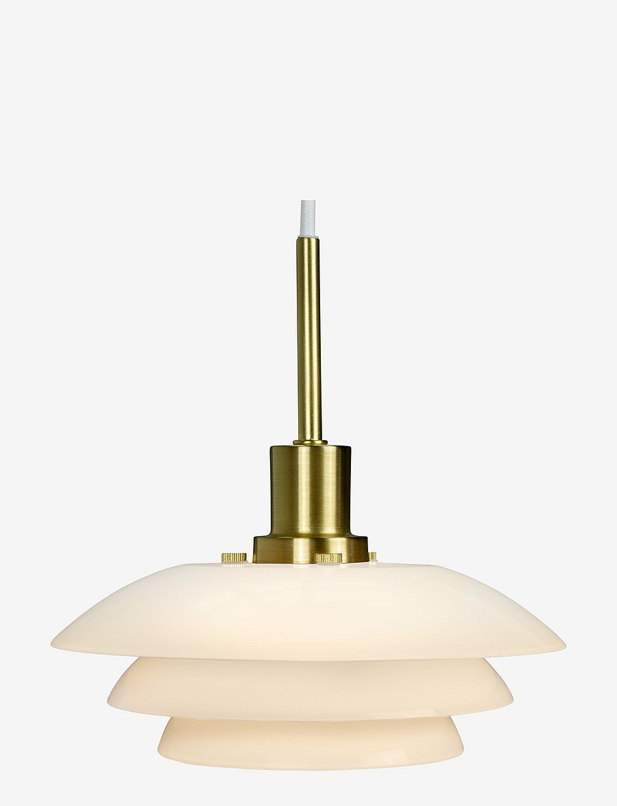 Dyberg Larsen - Opal Pendel - rippvalgustid - white - 1