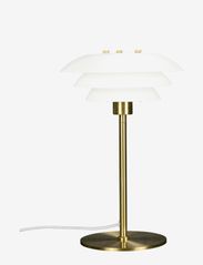 Dyberg Larsen - DL 20 opal table lamp - schreibtisch- & tischlampen - white - 0