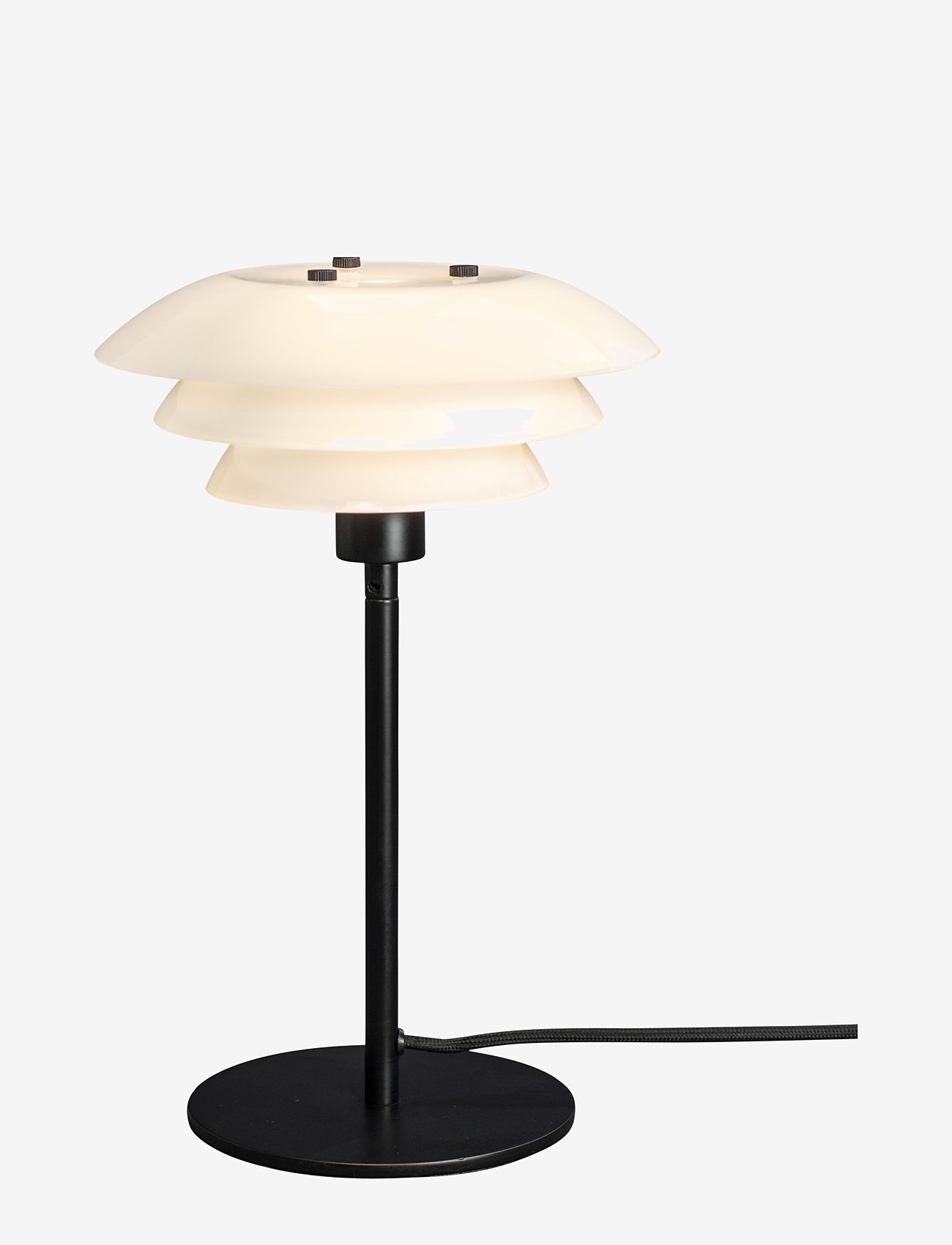 Dyberg Larsen - DL20 Opal bordlampe - stalinės lempos - opal / balck - 1