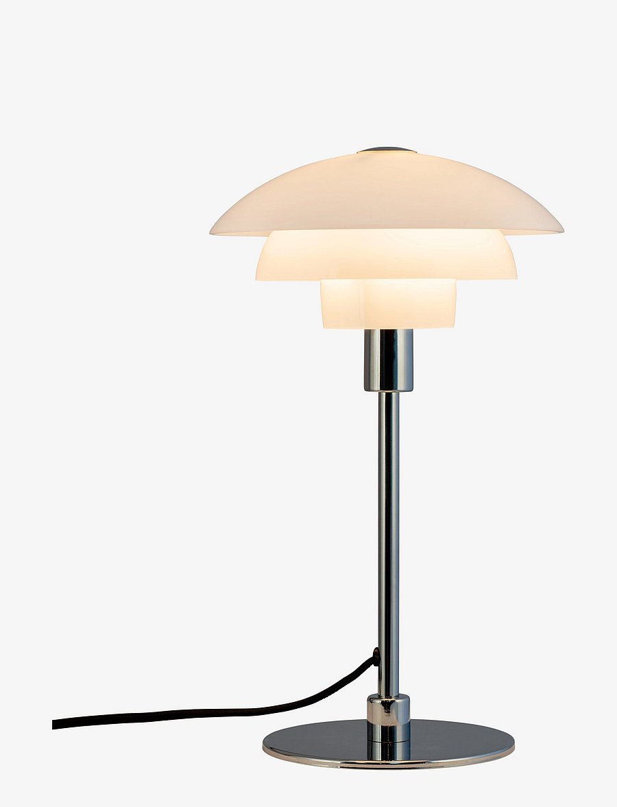 Dyberg Larsen - Morph Opal Table lamp 21 cm - schreibtisch- & tischlampen - white - 2