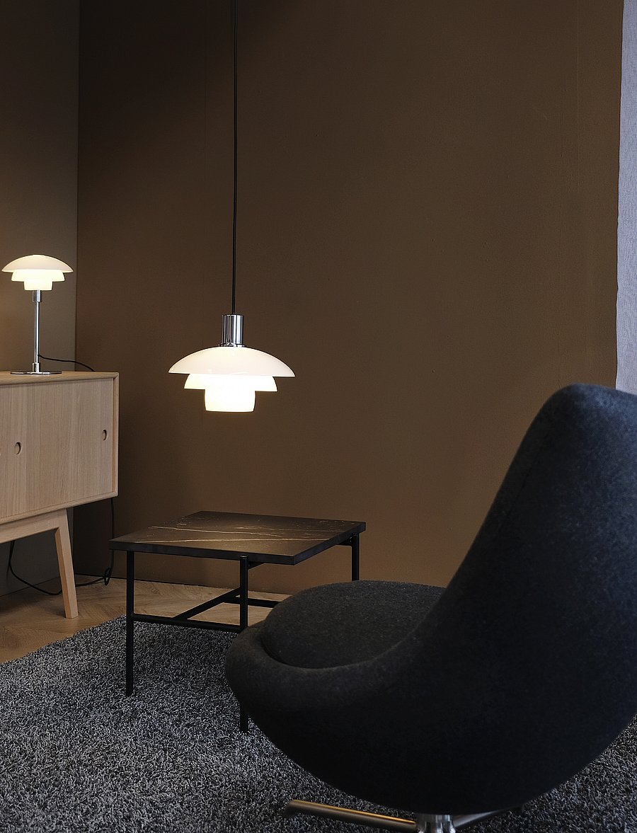 Dyberg Larsen - Morph Opal Table lamp 21 cm - schreibtisch- & tischlampen - white - 3