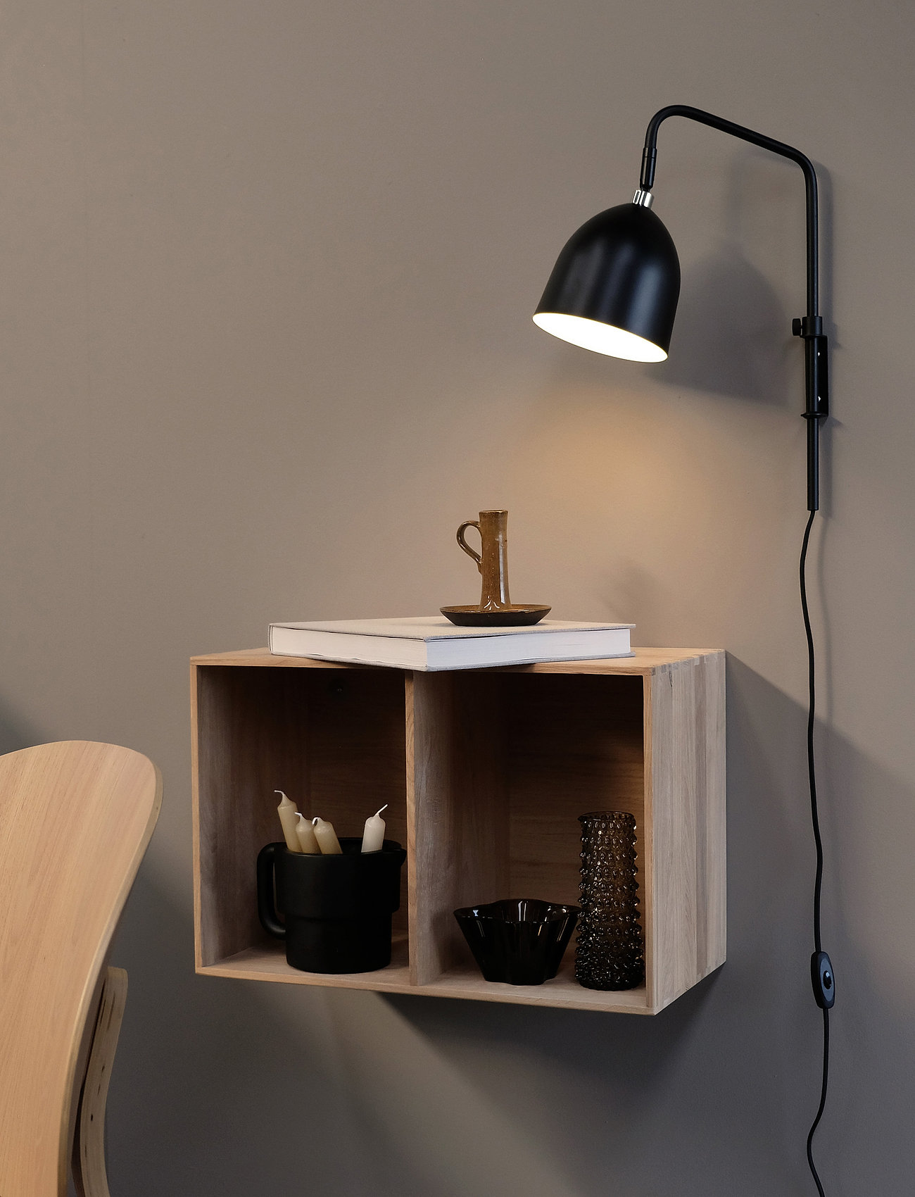 Dyberg Larsen - Easton Wall lamp - wandleuchten - black - 5