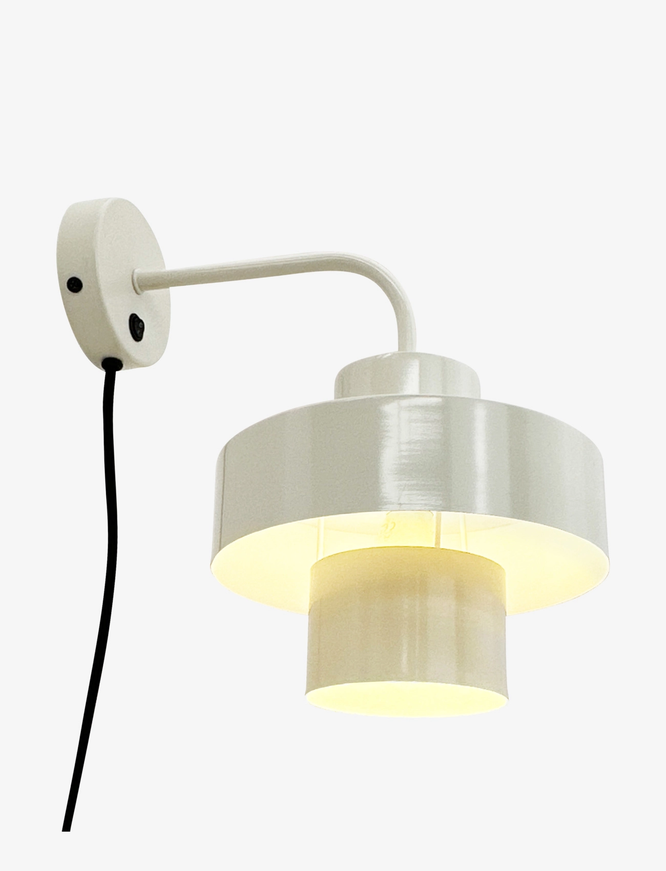 Dyberg Larsen - STOKE wall lamp kit white - wandleuchten - white - 3
