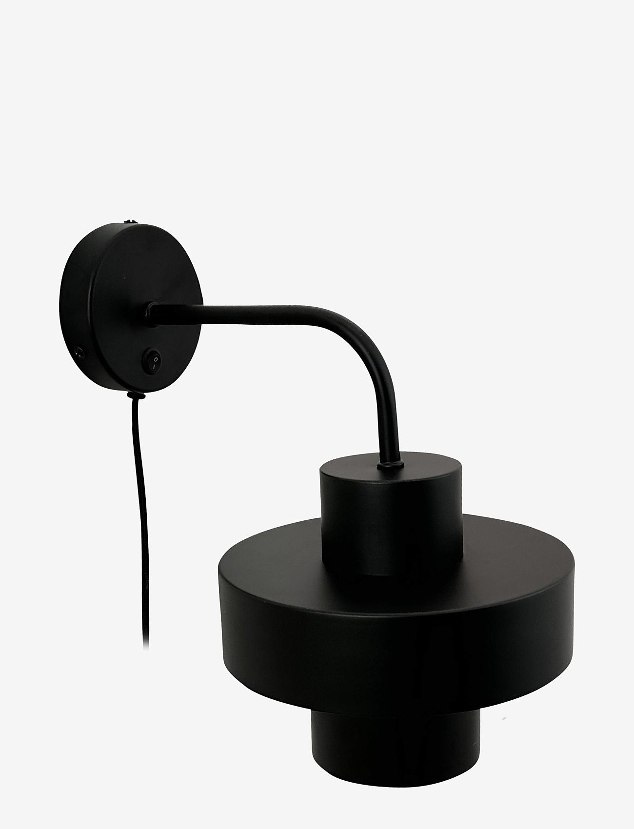 Dyberg Larsen - STOKE væglampe Mat sort - væglamper - black - 1