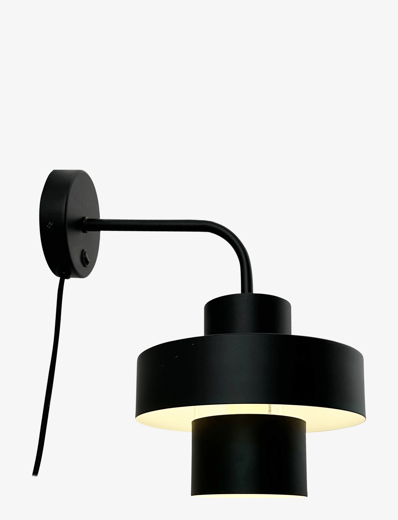 Dyberg Larsen - STOKE wall lamp matte black - wandleuchten - black - 3