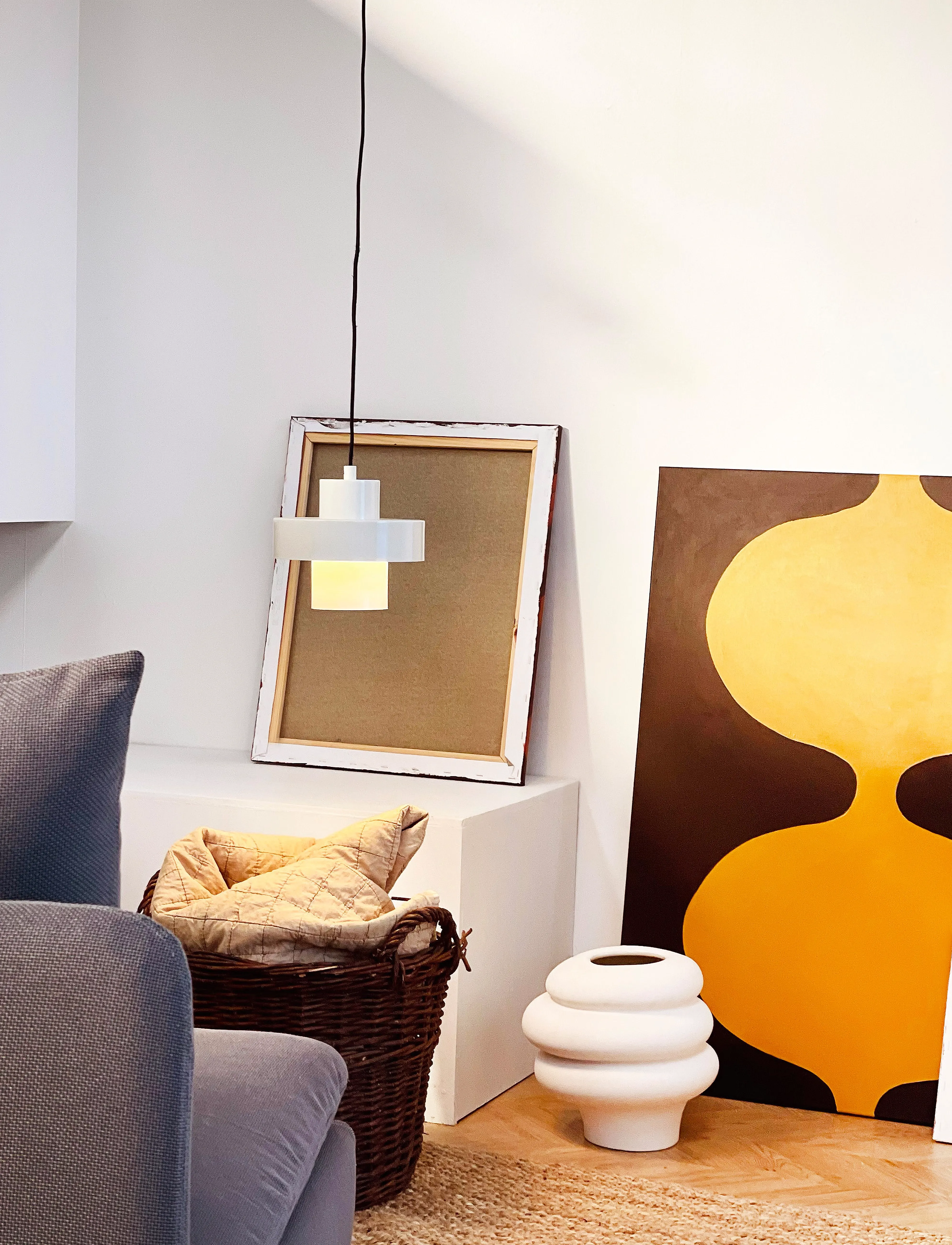 Dyberg Larsen Stoke Pendel Kit Hvid, H16.5 cm, Ceiling Lamps, Weiß - Pendant Homeware