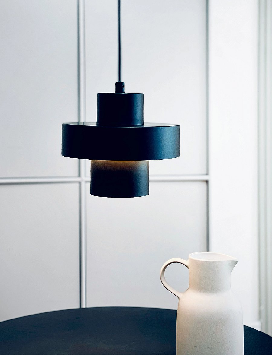 Dyberg Larsen - STOKE pendant matte black - rippvalgustid - black - 5