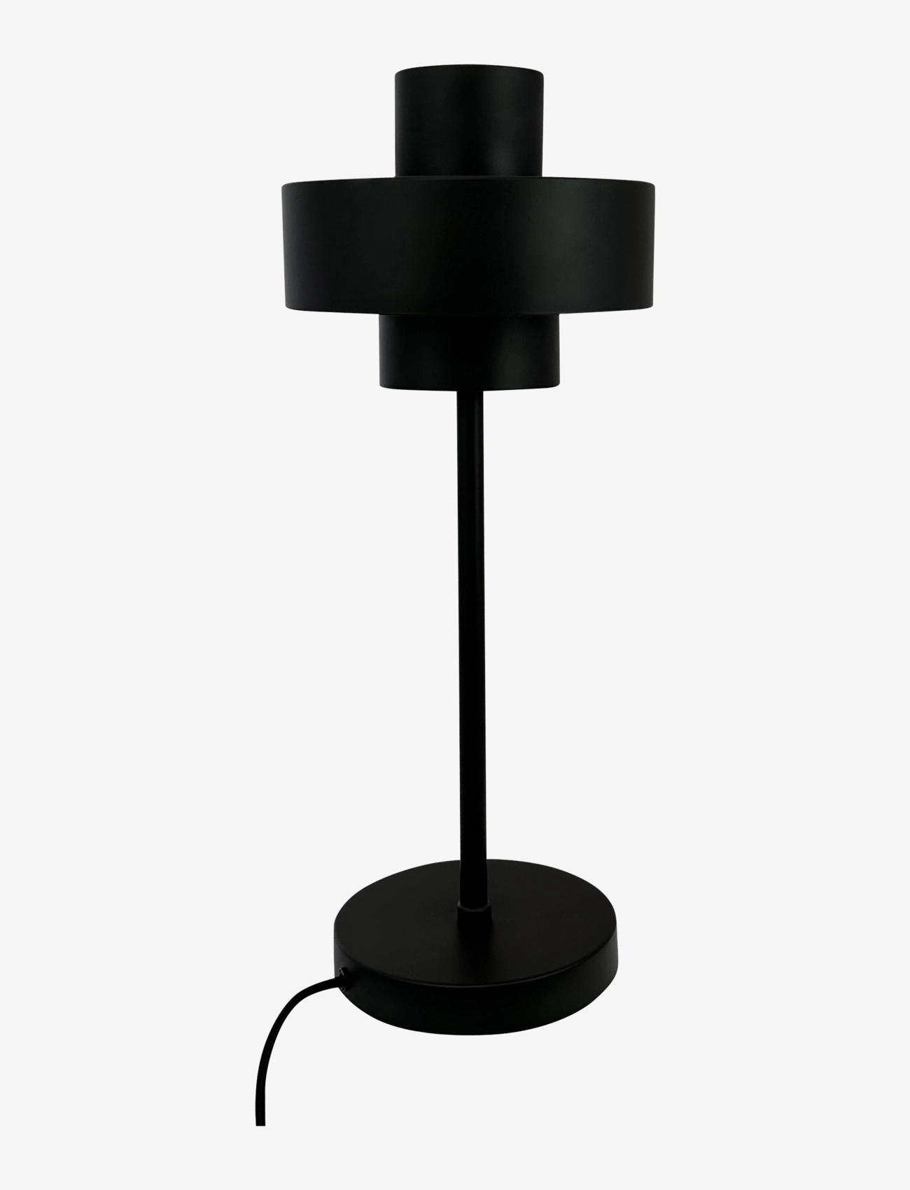 DYBERG LARSEN Stoke Bordlampe Mat Sort Schwarz - H49.5CM - Unisex