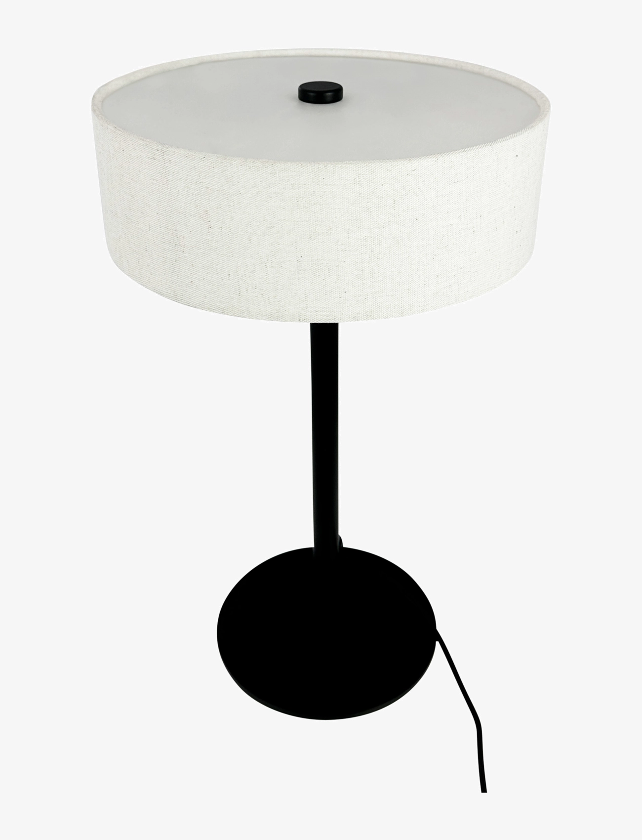 Dyberg Larsen - Calix table lamp with fabric shade - laualambid - black / beige - 2
