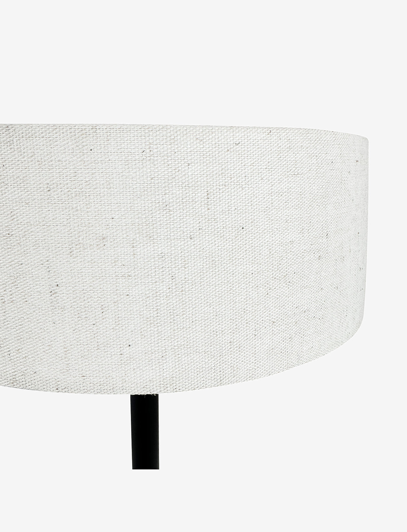 Dyberg Larsen - Calix table lamp with fabric shade - schreibtisch- & tischlampen - black / beige - 4