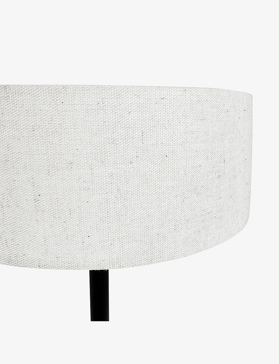 Dyberg Larsen - Calix table lamp with fabric shade - laualambid - black / beige - 5