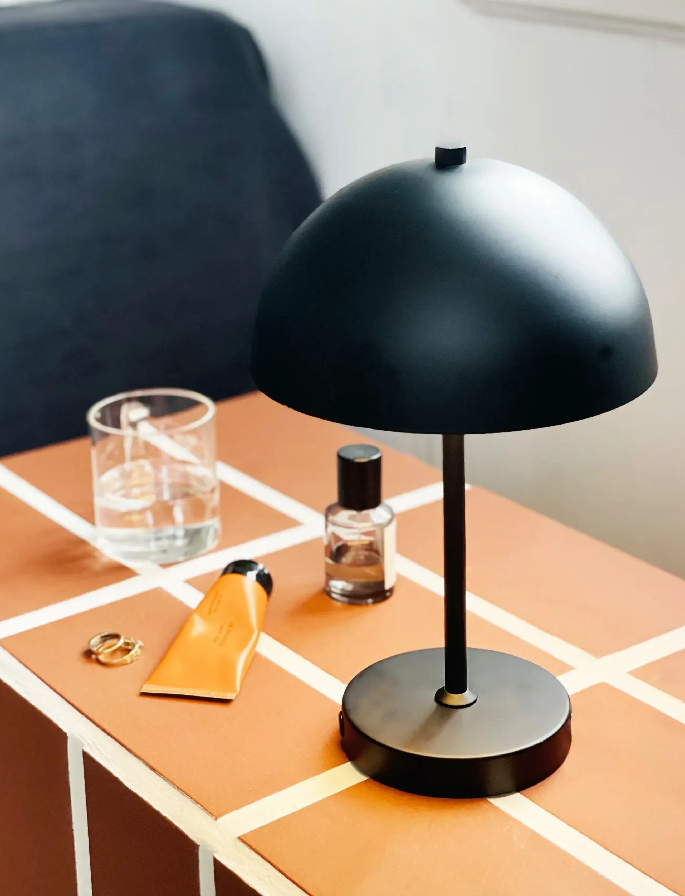 Dyberg Larsen Stockholm Led Sort Bordlampe V. 2.0, One Size, Lamps, Schwarz - Table Homeware