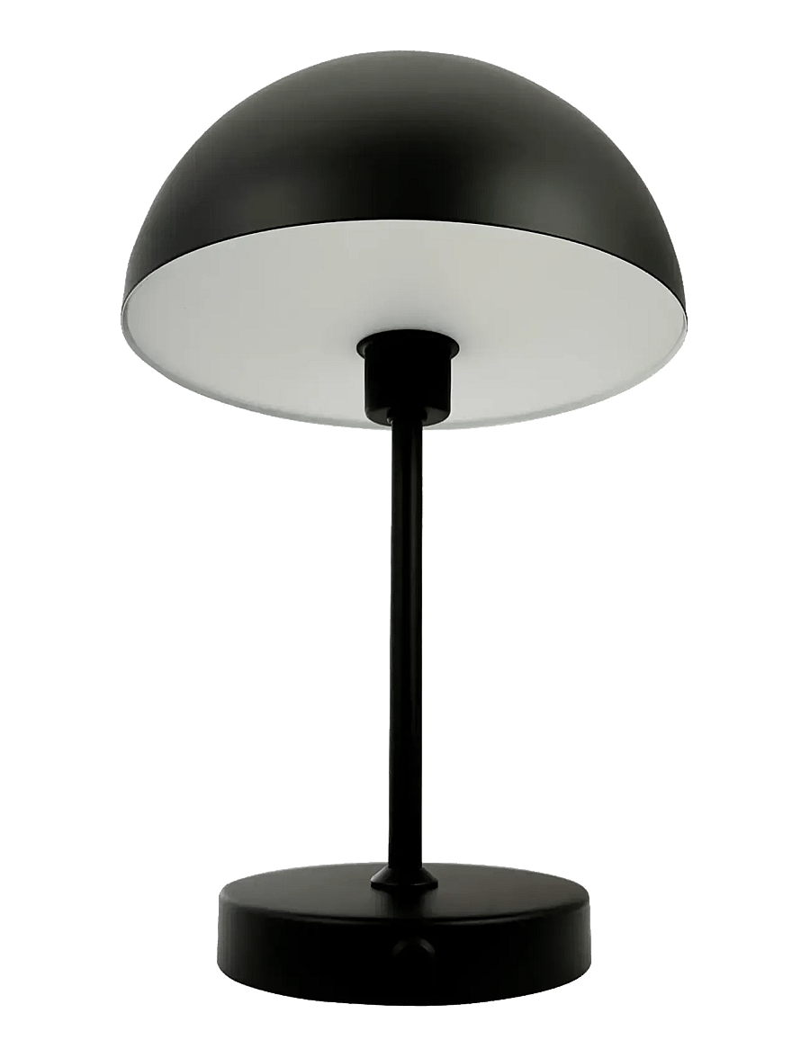 Dyberg Larsen - Stockholm LED black table lamp v. 2.0 - nešiojami Šviestuvai - black - 2