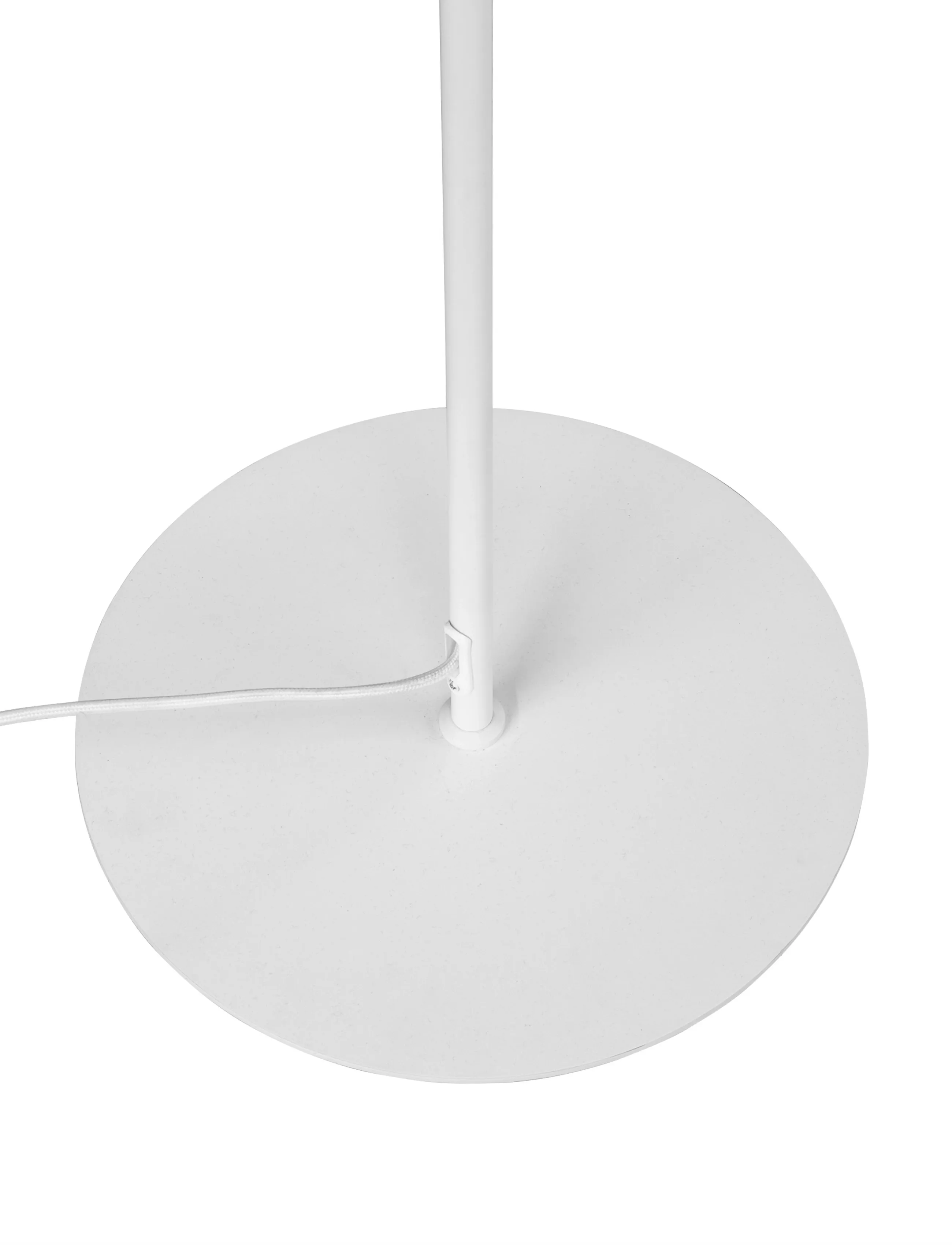 Dyberg Larsen - Opus gulvlampe hvid metal/glas - white/ opal - 5