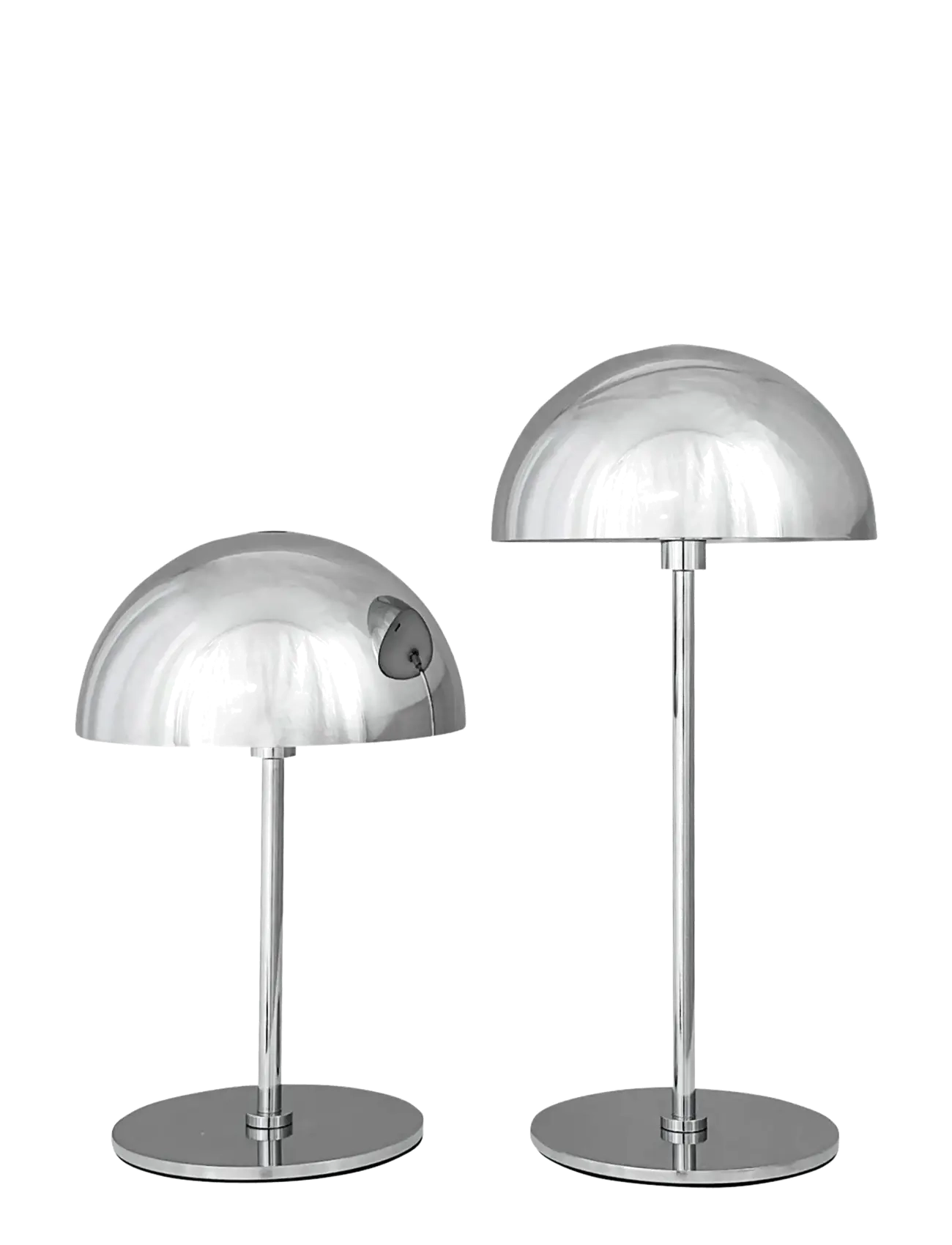 Dyberg Larsen Along Led Minibordlampe Krom 2 Stk. I Æske, Bordlampe, Sølv, Str: ONE SIZE