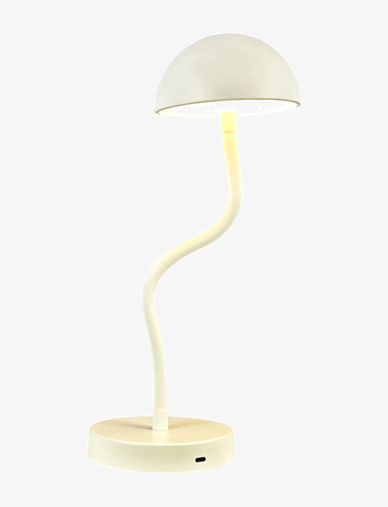 Dyberg Larsen - Fonzy - pöytävalaisimet - pearl white - 1