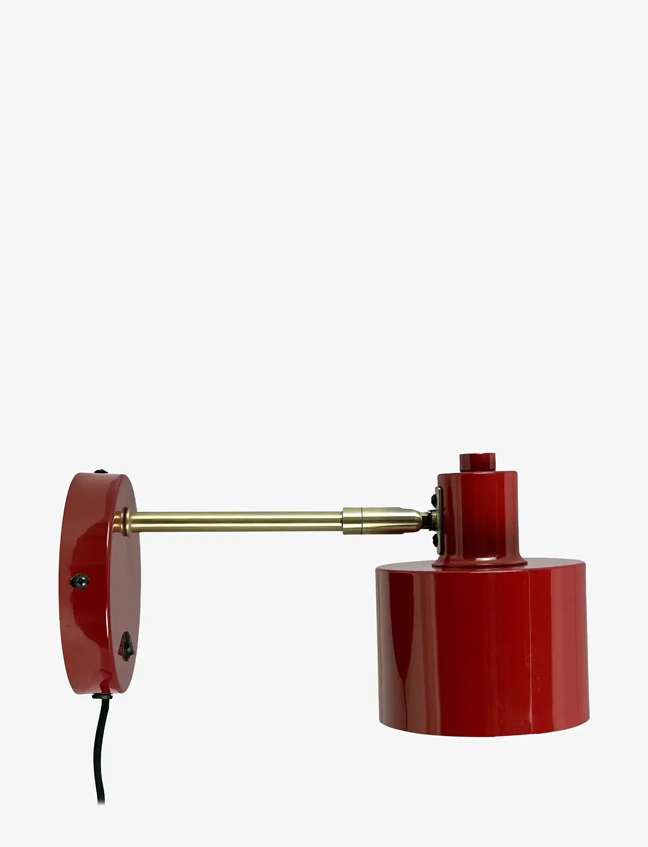 Dyberg Larsen Ocean - Belysning - DARKRED / BRASS / red