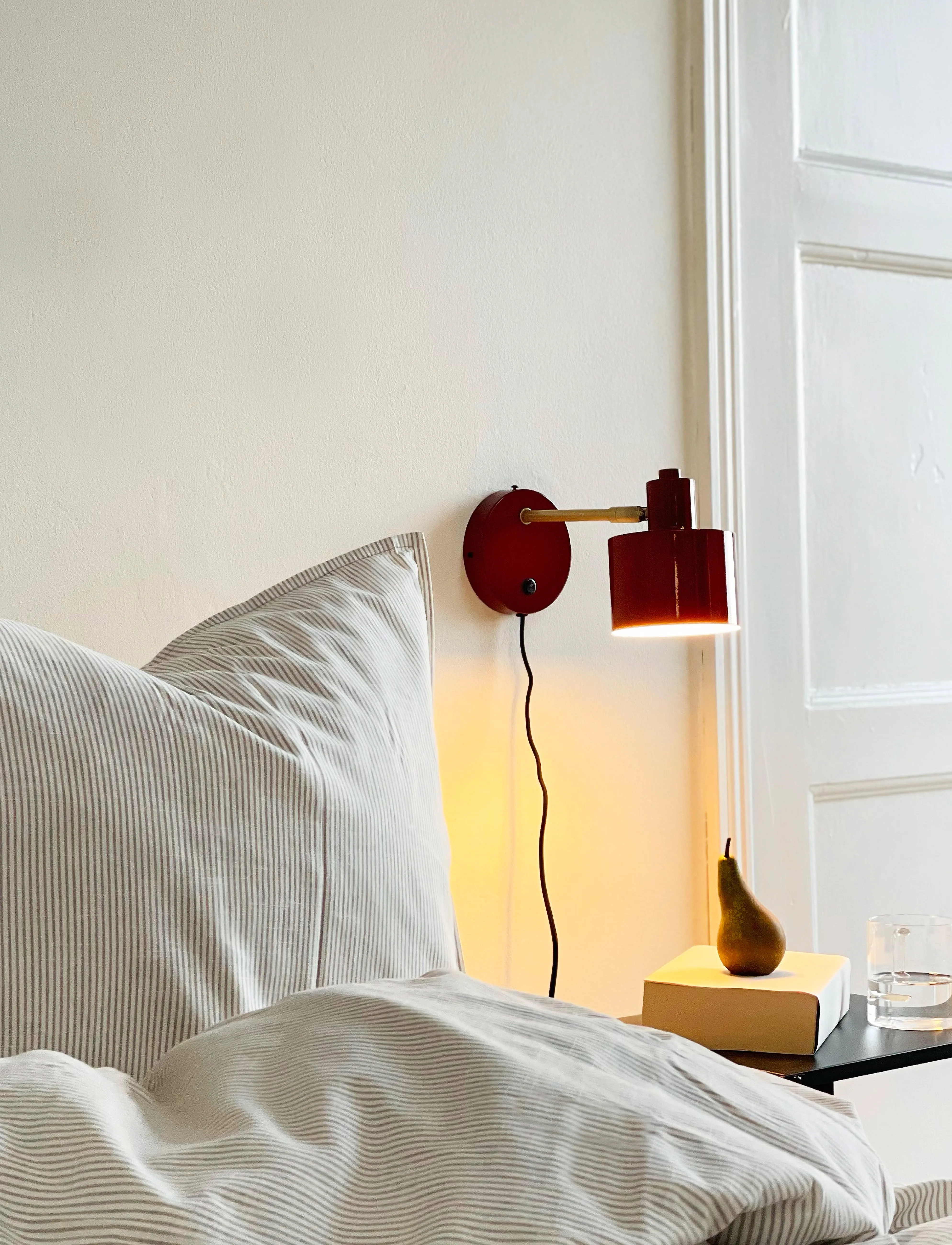 Dyberg Larsen Ocean, One Size, Lighting, Rot - Wall Lamps, Homeware