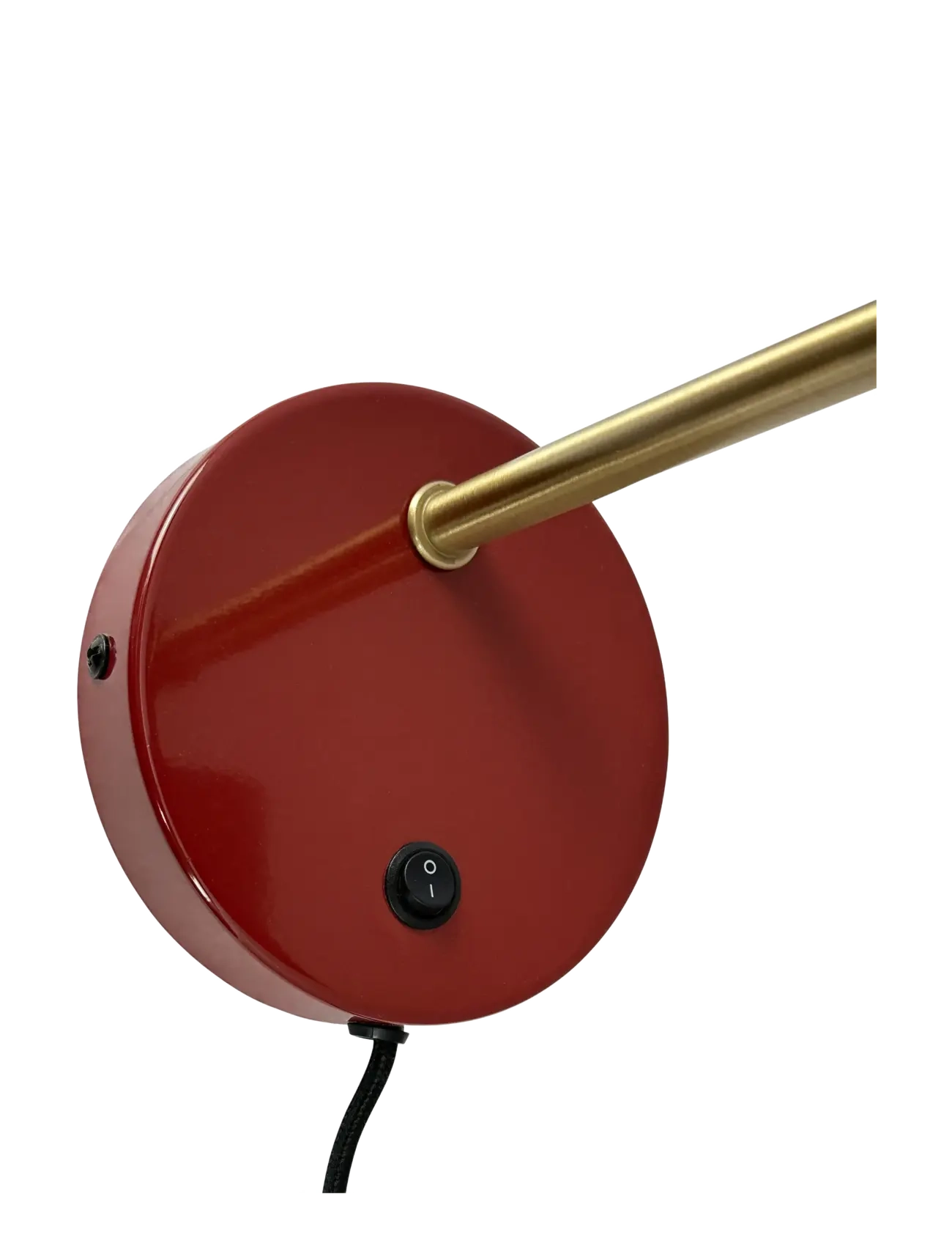 Dyberg Larsen - Ocean - vägglampor - darkred / brass - 4