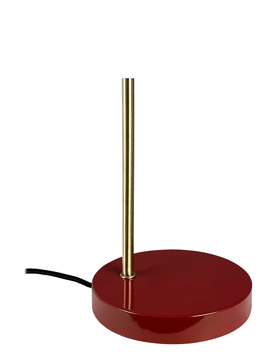 Dyberg Larsen - Ocean - galda lampas - darkred / brass - 5