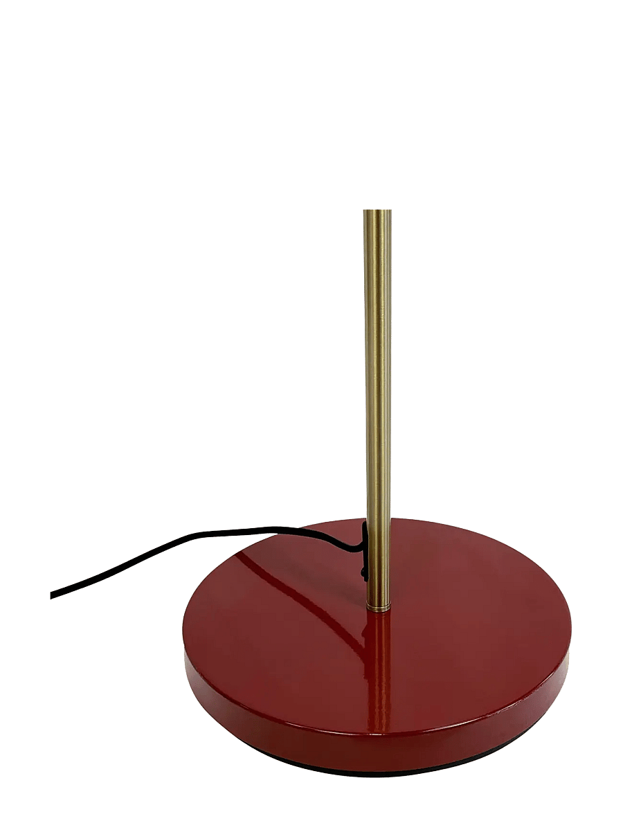 Dyberg Larsen - Ocean - golvlampor - darkred / brass - 5