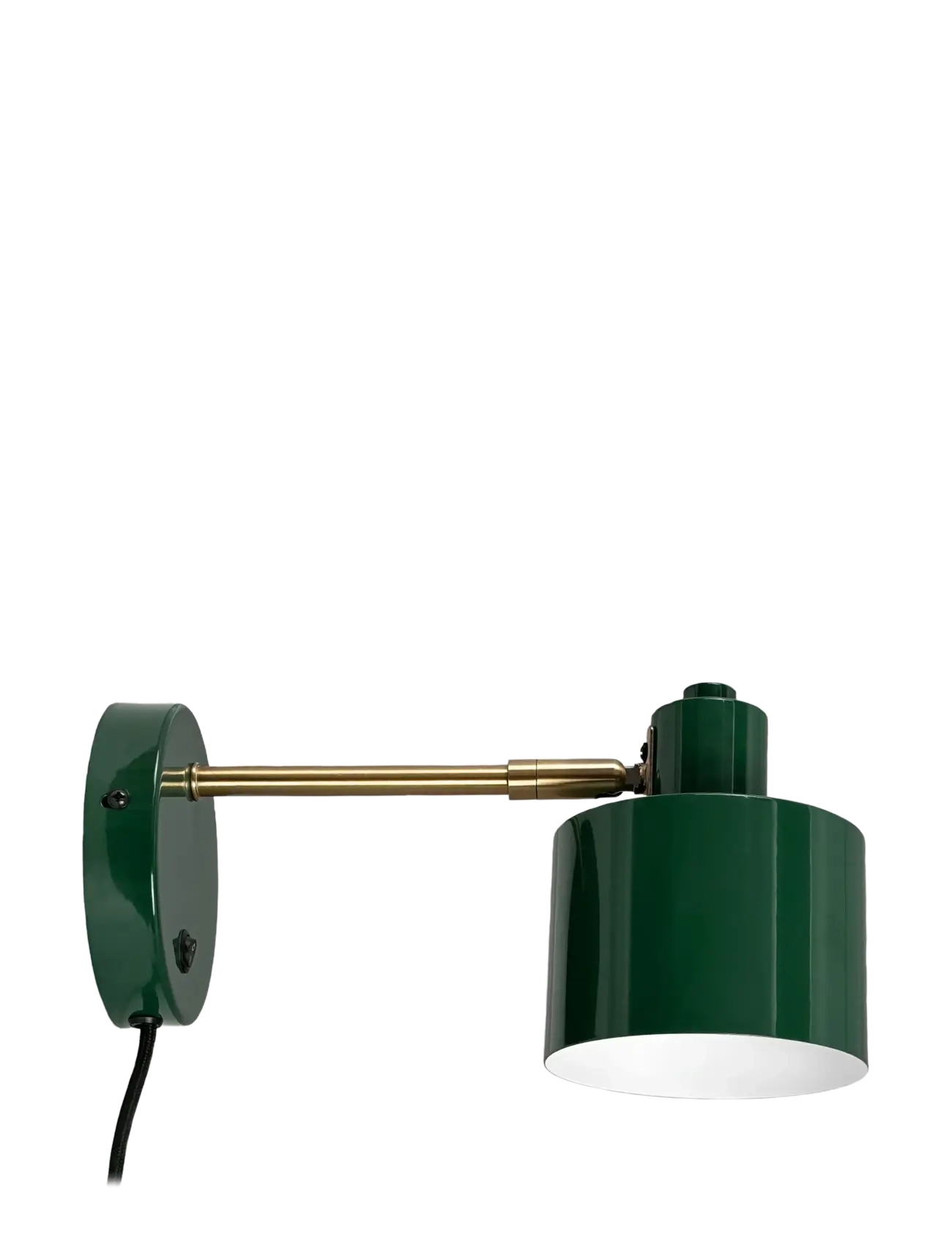 Dyberg Larsen - Ocean - wall lamps - darkgreen / brass - 1