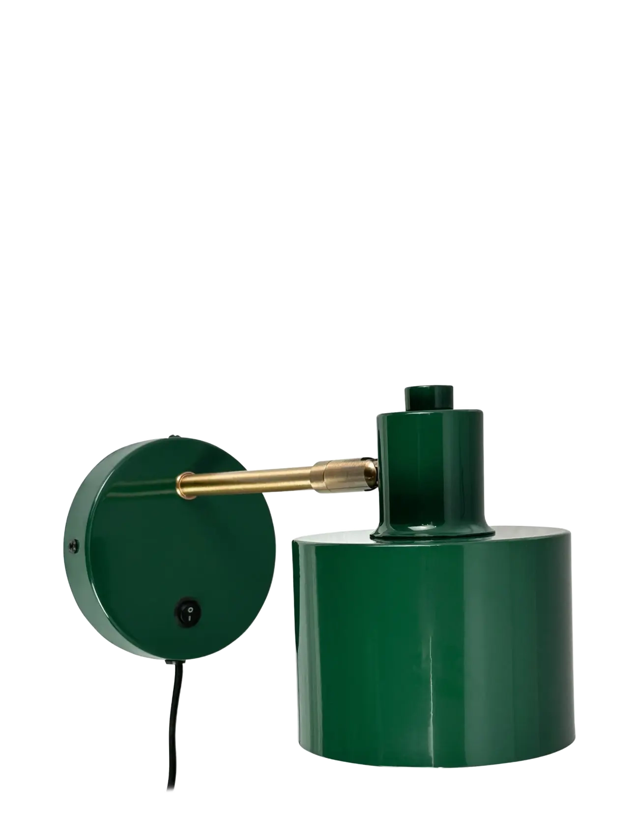 Dyberg Larsen - Ocean - wall lamps - darkgreen / brass - 2