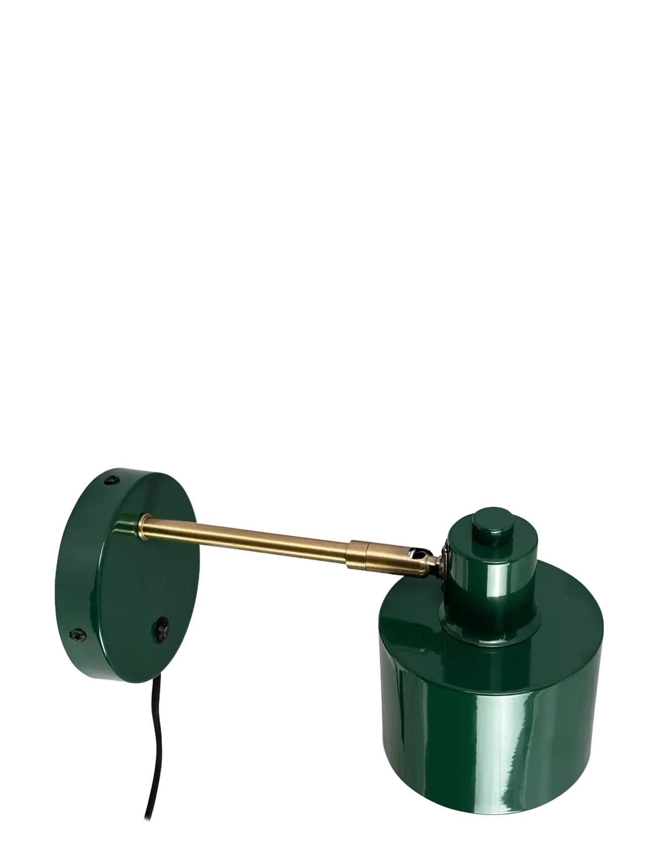 Dyberg Larsen - Ocean - wall lamps - darkgreen / brass - 3