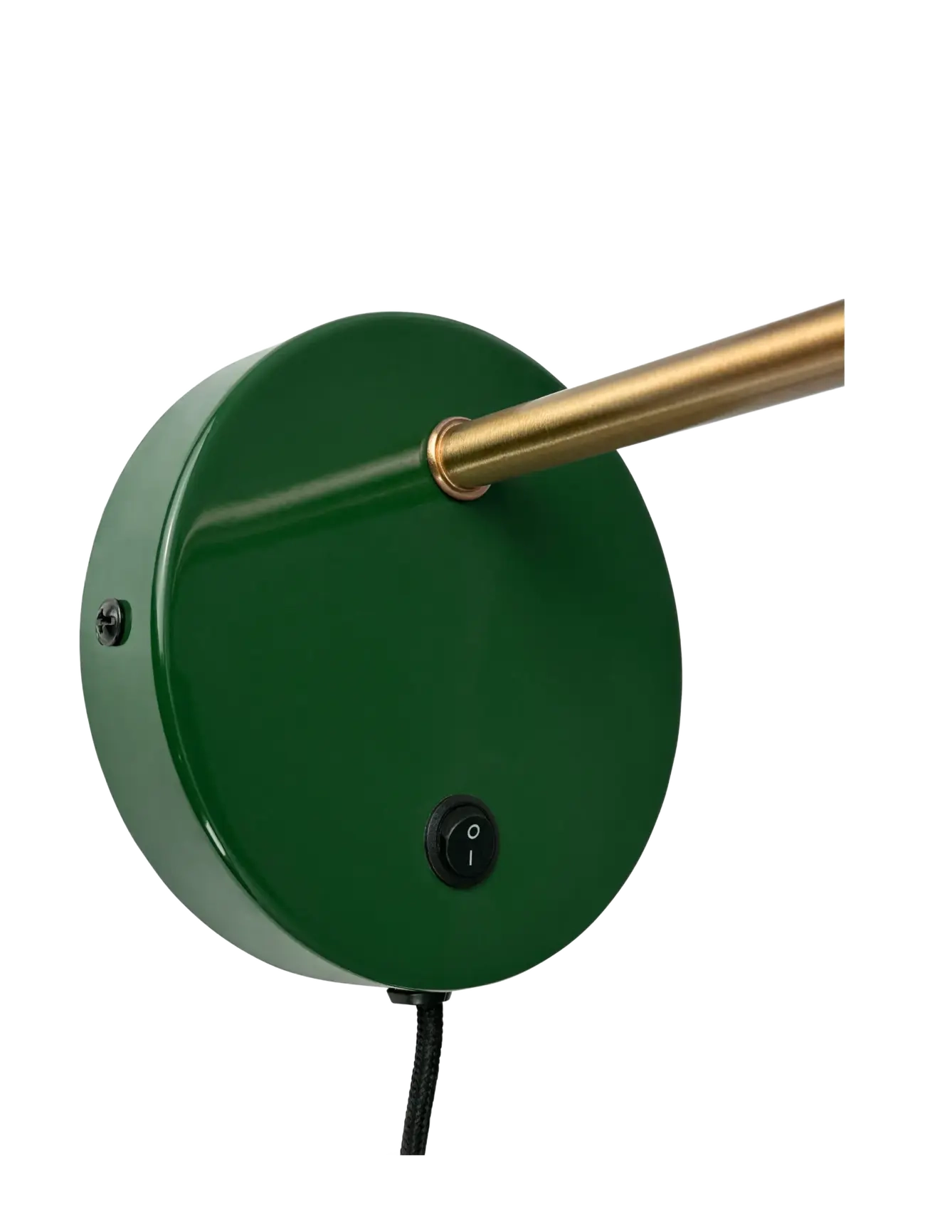 Dyberg Larsen - Ocean - wall lamps - darkgreen / brass - 5