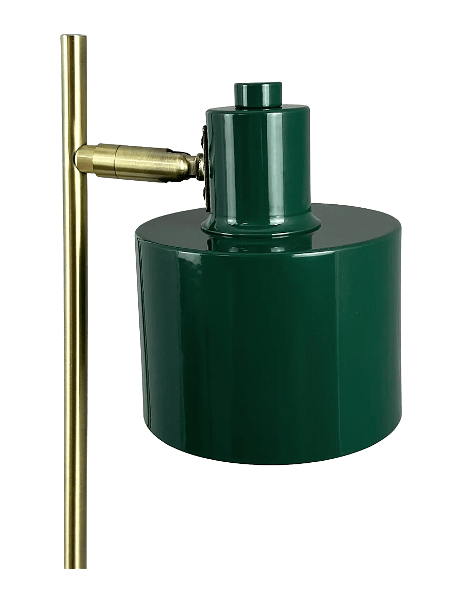 Dyberg Larsen - Ocean Wall Lamp - bordlamper - darkgreen / brass - 4
