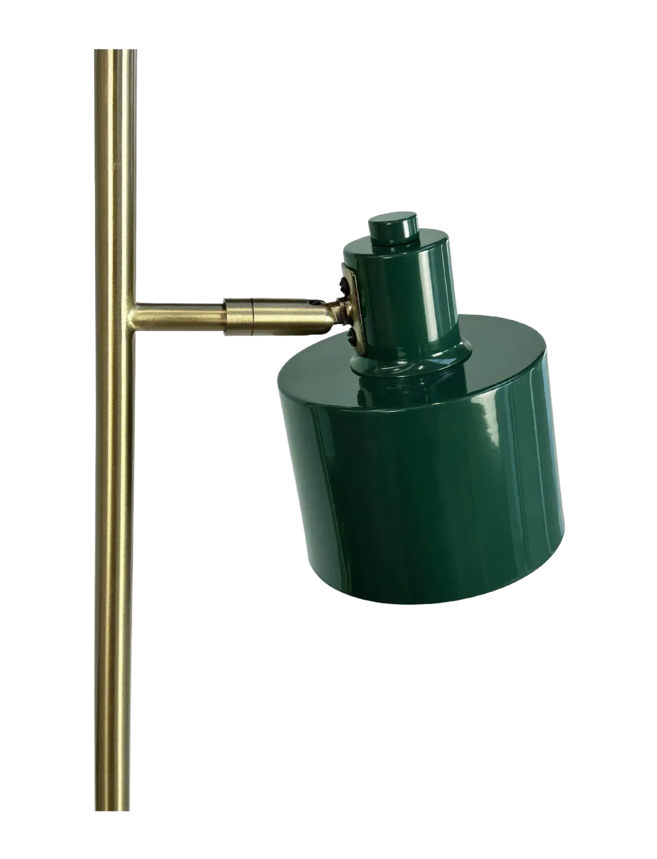 Dyberg Larsen - Ocean - golvlampor - darkgreen / brass - 3