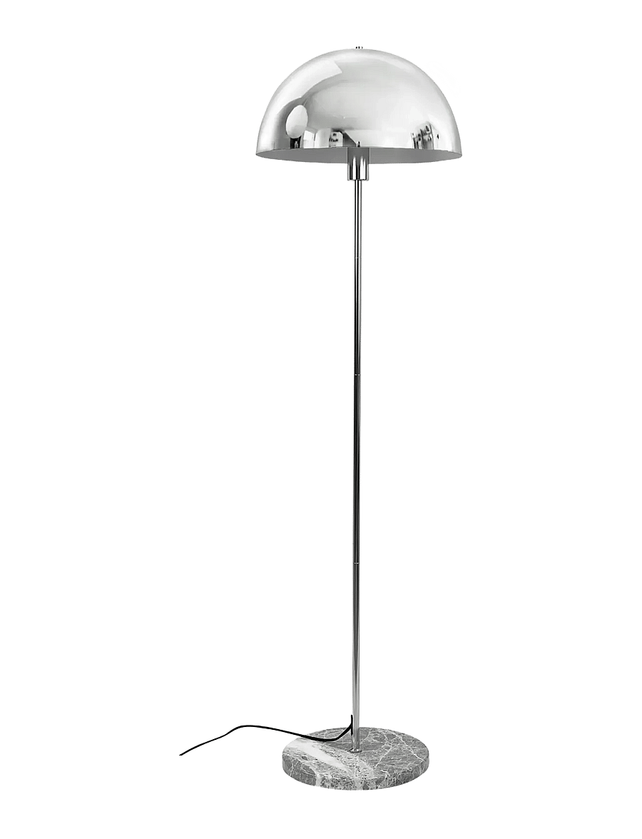 Dyberg Larsen - Stockholm Chrome/ Marble Floor lamp - põrandalambid - chrome/ marble - 1