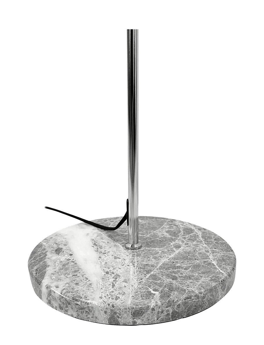 Dyberg Larsen - Stockholm Chrome/ Marble Floor lamp - põrandalambid - chrome/ marble - 4