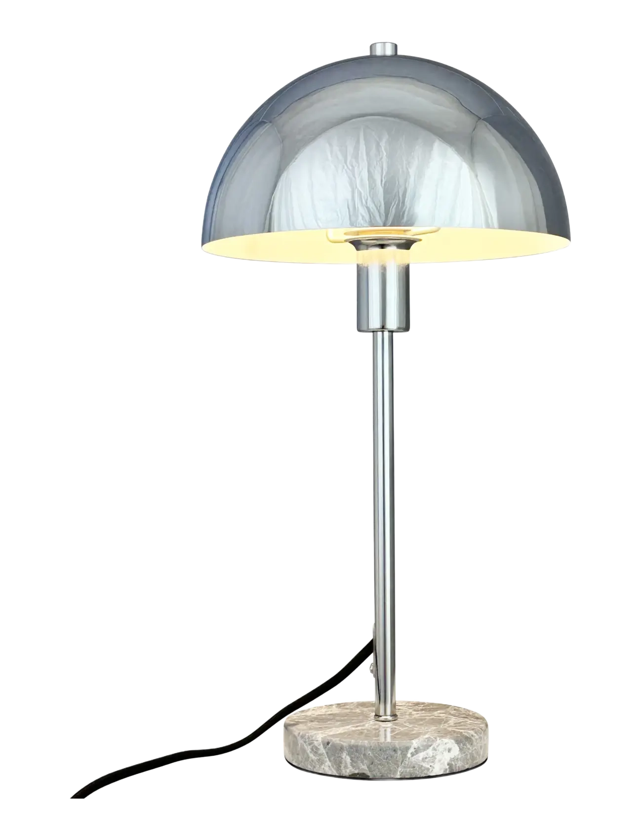 Dyberg Larsen - Stockholm D20 Chrome/ marble table lamp - bordslampor - chrome/ marble - 2