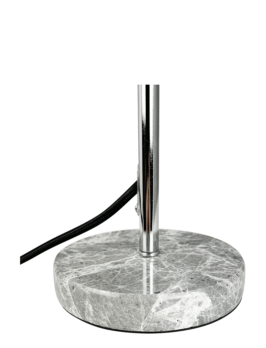 Dyberg Larsen - Stockholm D20 Table Lamp - schreibtisch- & tischlampen - chrome/ marble - 3