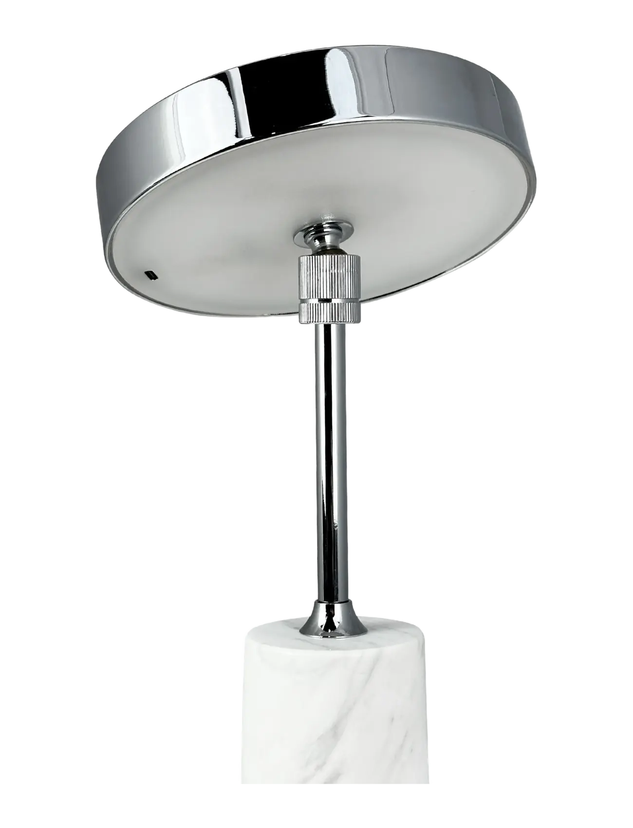 Dyberg Larsen - Starlight LED rechargeable table lamp chrome white marble - kaasaskantavad lambid - chrome/ white marble - 3