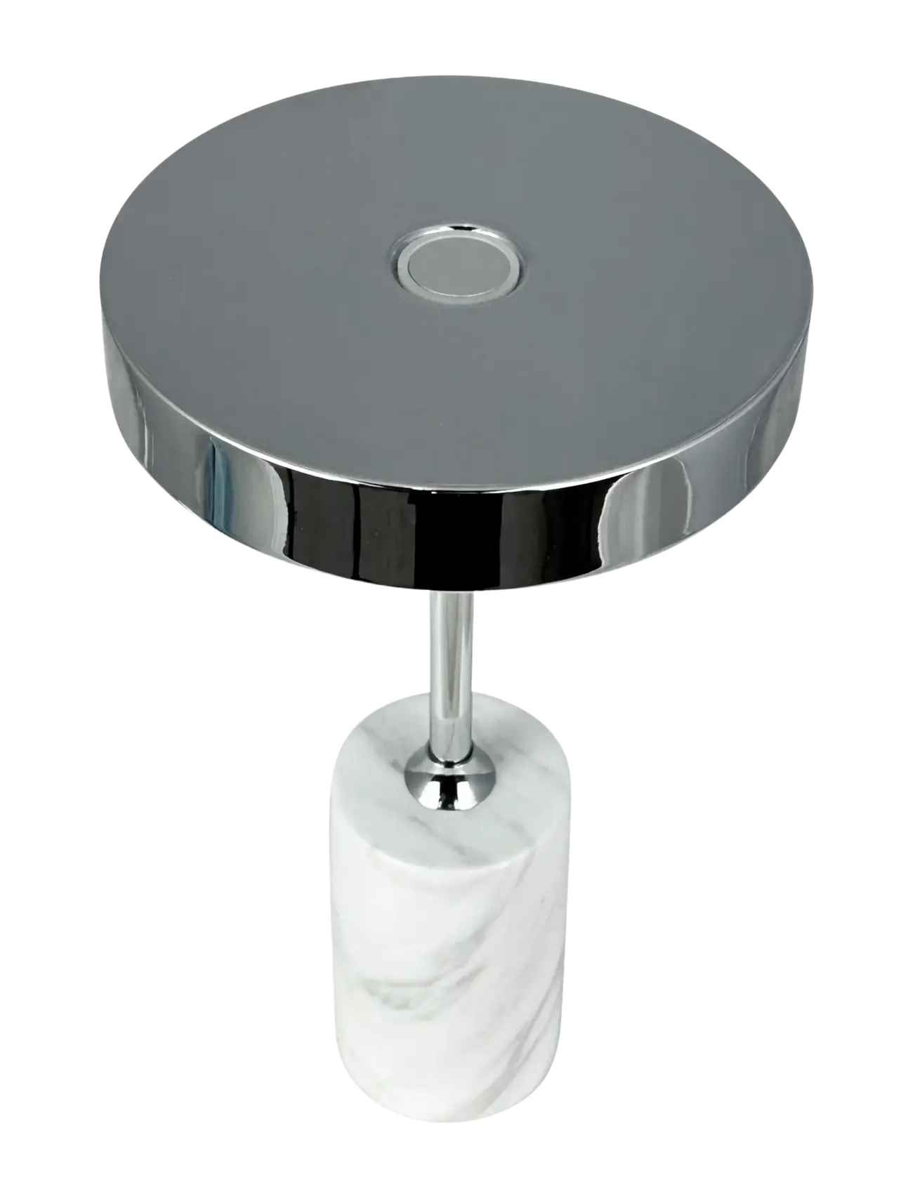Dyberg Larsen - Starlight LED rechargeable table lamp chrome white marble - kaasaskantavad lambid - chrome/ white marble - 4