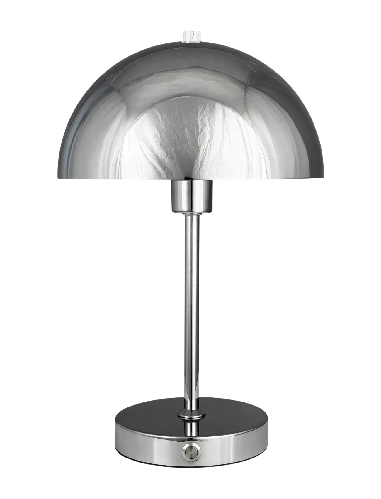Dyberg Larsen Stockholm Led Krom Bordlampe V. 2.0, 30X20X20, Silver, Lamper > Bordlamper, Unisex