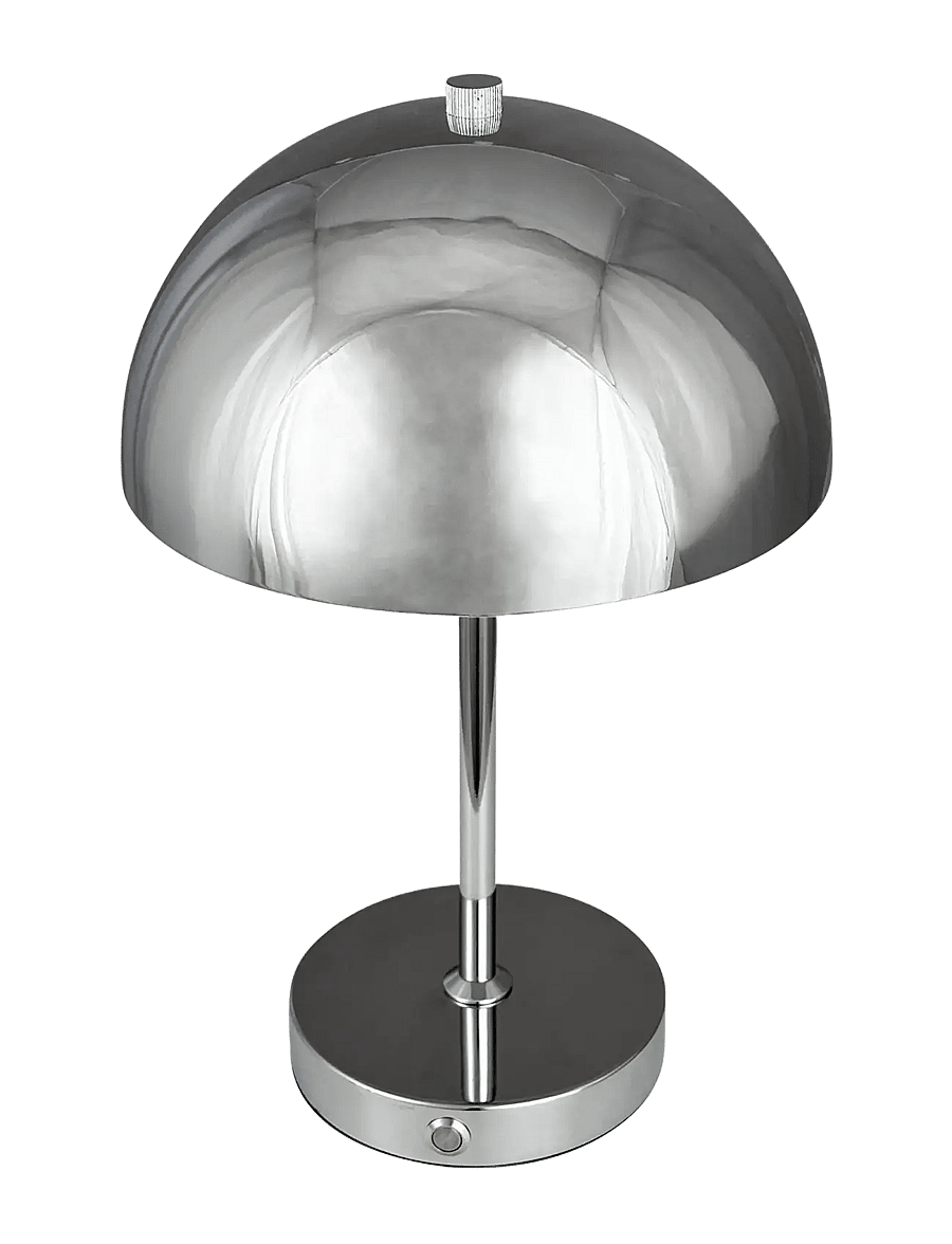 Dyberg Larsen - Stockholm LED Table Lamp V2.0 - mobile lampen - chrome - 3