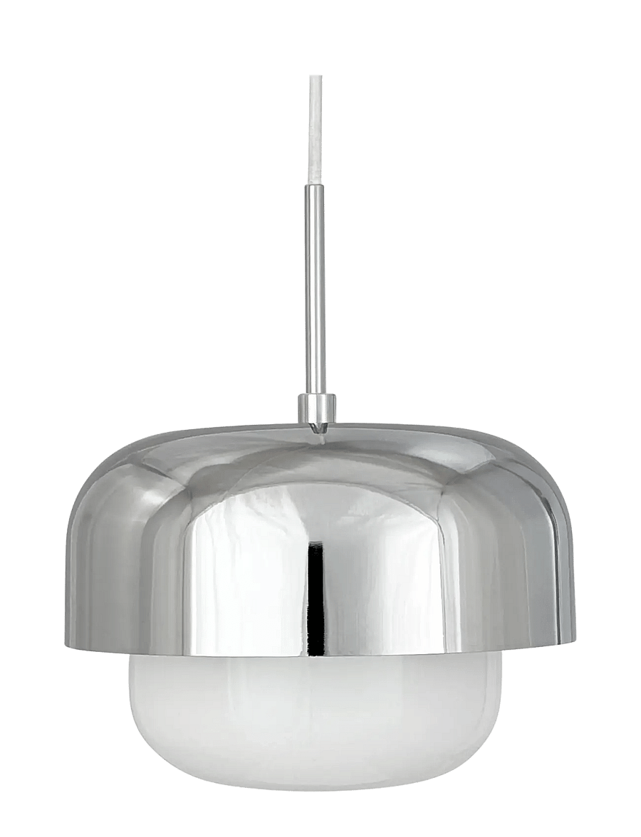 Dyberg Larsen - Haipot D23 Matsu dark green pendant lamp - rippvalgustid - chrome - 1