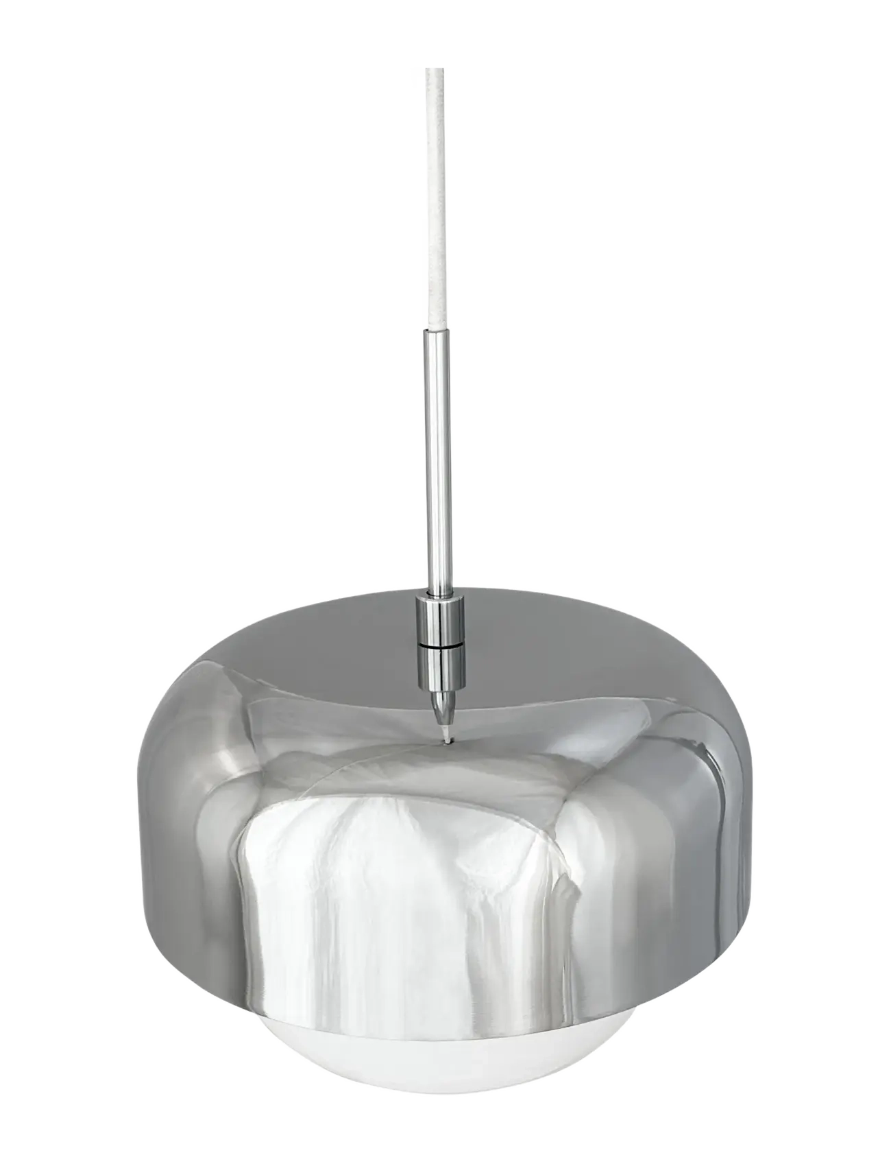 Dyberg Larsen - Haipot D23 Matsu dark green pendant lamp - lampes suspendues - chrome - 2
