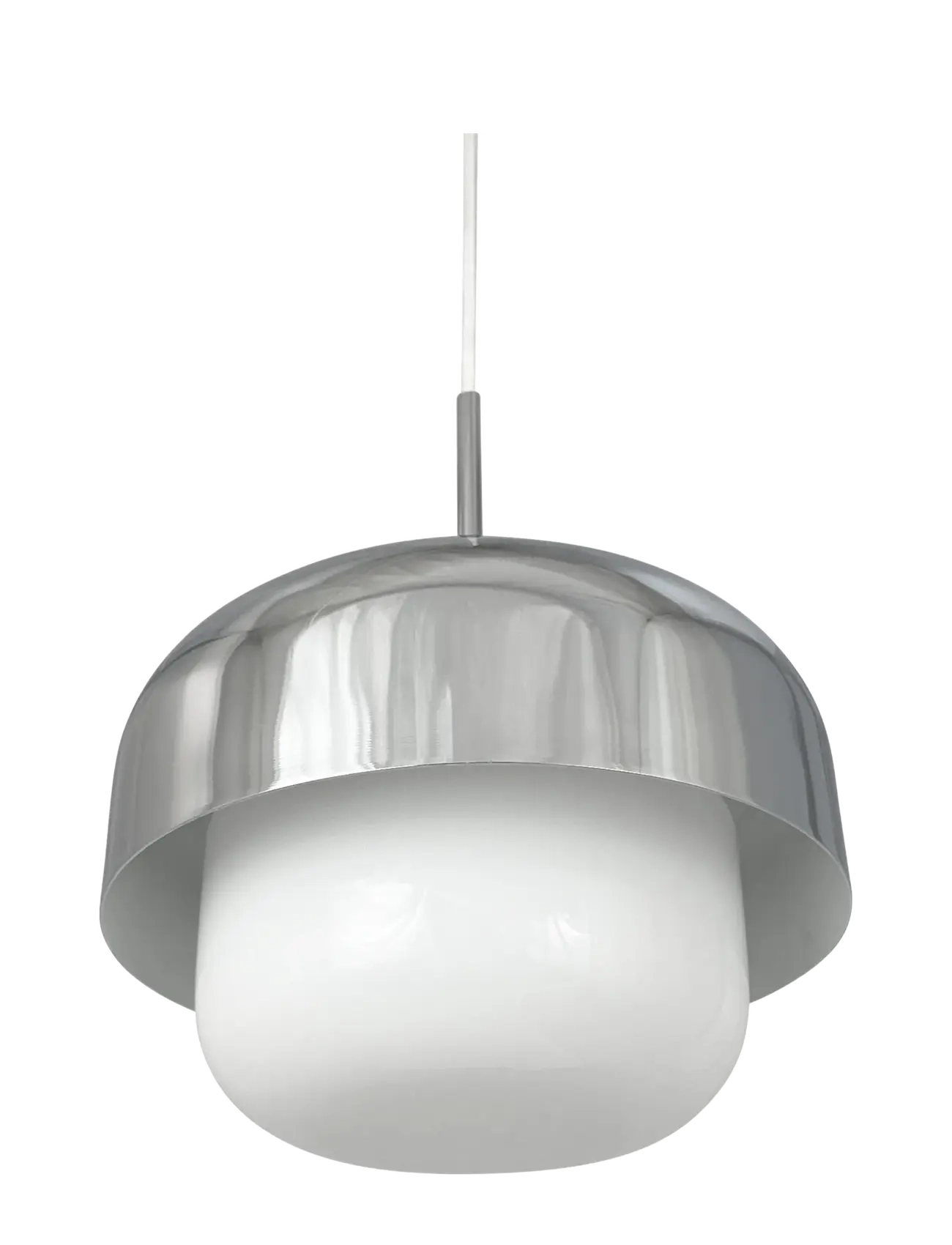 Dyberg Larsen - Haipot D23 Matsu dark green pendant lamp - lampes suspendues - chrome - 3