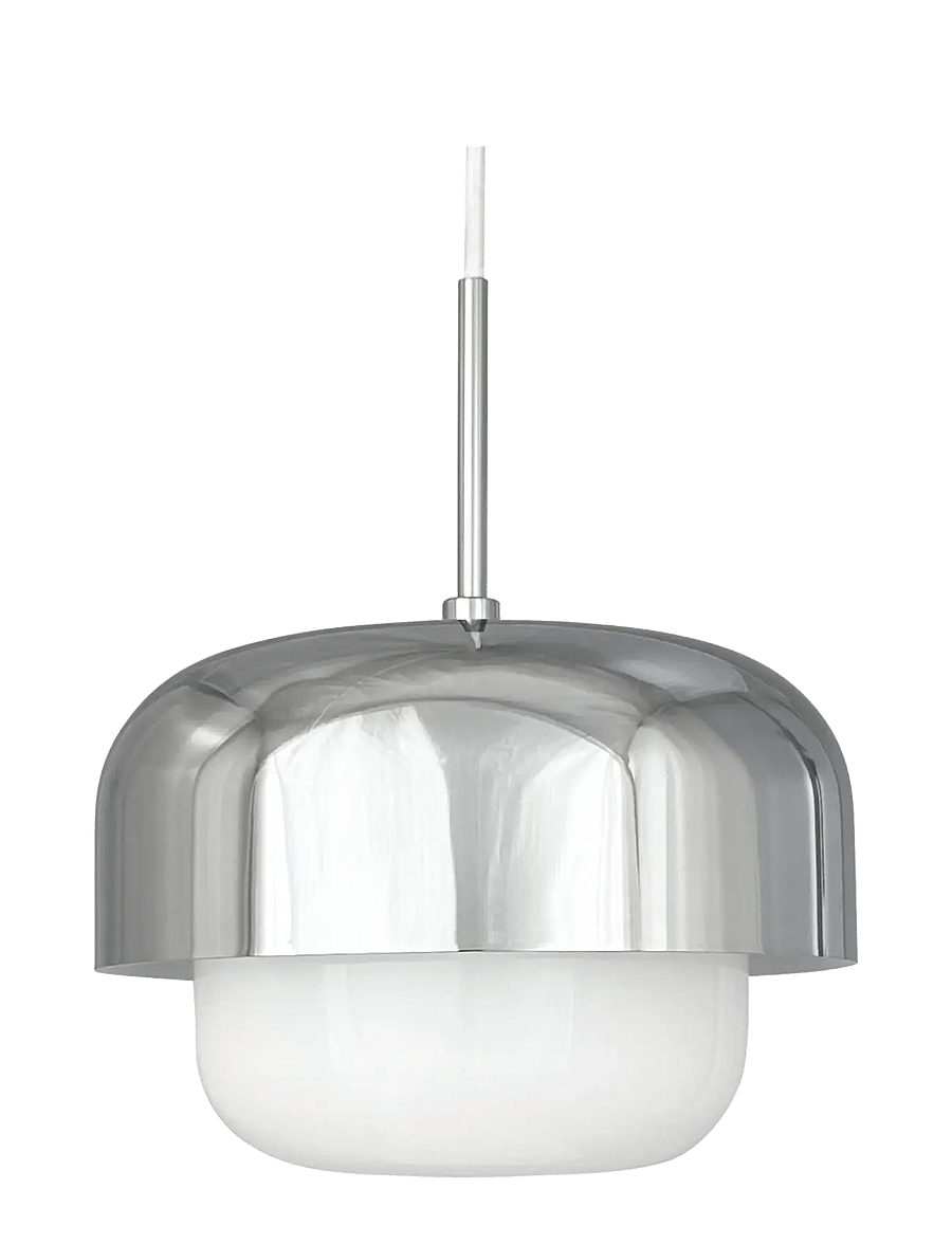 Dyberg Larsen - Haipot D23 Matsu dark green pendant lamp - rippvalgustid - chrome - 4