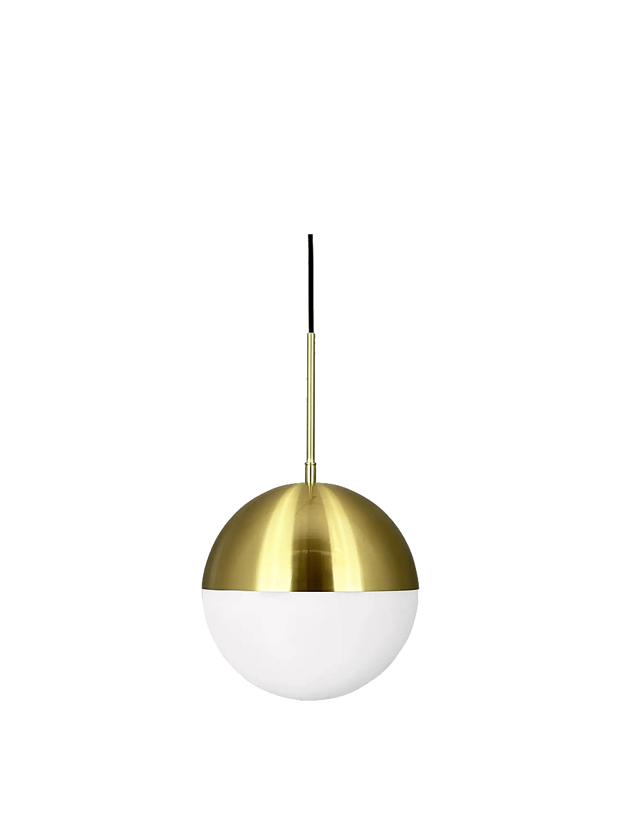Dyberg Larsen - Nova D25 opal/ messing pendel - deckenleuchte - opal/ brass - 0