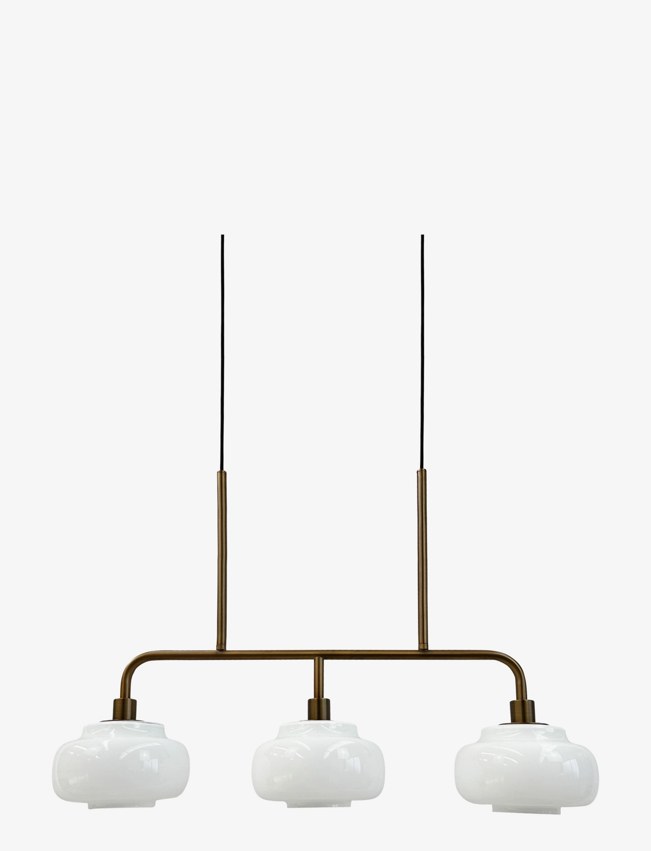 Dyberg Larsen - Ossett long table pendant Opal / bronze - pendellampor - opal / bronze - 2