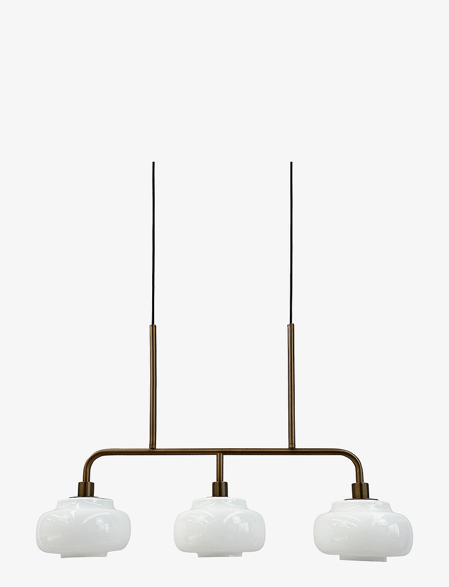 Dyberg Larsen - Ossett Long Table Pendant - pendellampen - opal / bronze - 2
